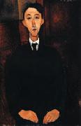 Amedeo Modigliani Portrait of the Painter Manuel Humbert oil